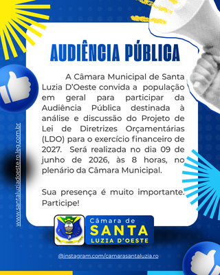 Audiência Pública